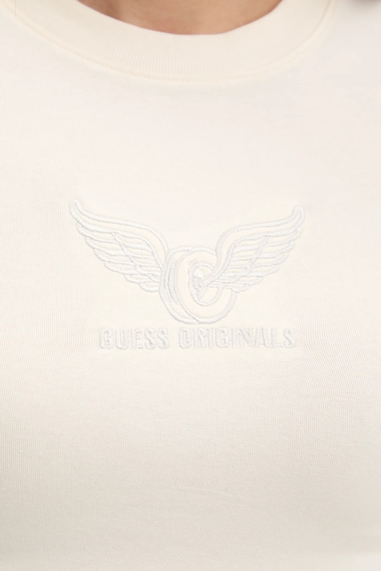 Guess Originals t-shirt VINTAGE W5YI43.J1314 beżowy