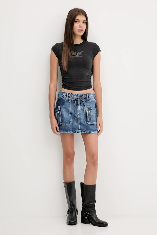 Guess Originals t-shirt VINTAGE W5YI43.J1314 czarny AW25