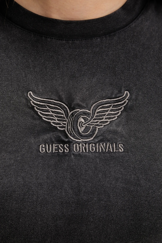 Guess Originals t-shirt VINTAGE W5YI43.J1314 czarny