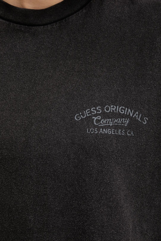 Guess Originals t-shirt bawełniany M5YI54.K8FQ4 czarny