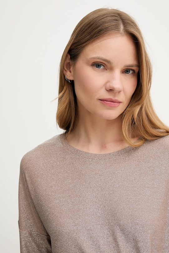 OUI bluzka beżowy 93869