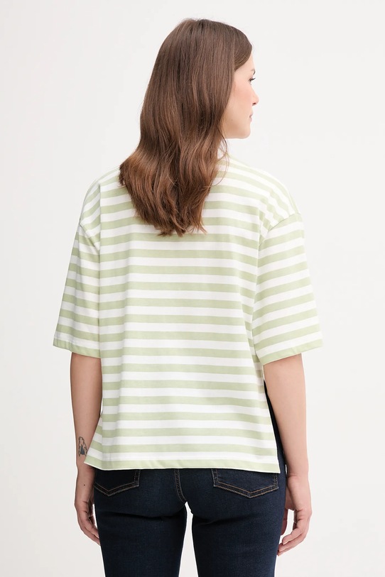 Oblečení Bavlněné tričko United Colors of Benetton 34N1D10AO zelená