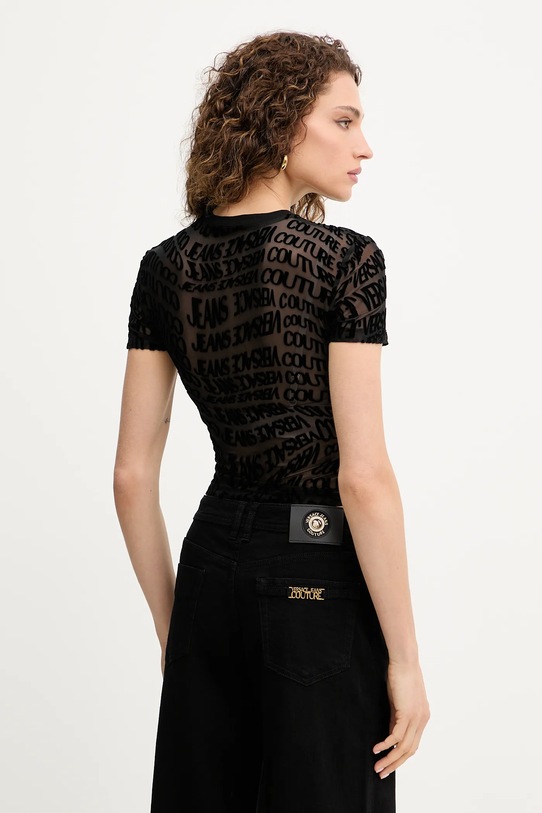 Îmbrăcăminte Versace Jeans Couture tricou 79HAH602.JS490 negru