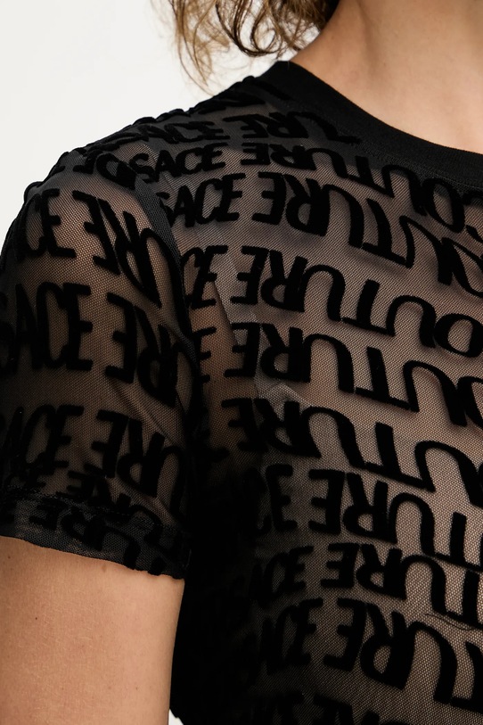 Versace Jeans Couture tricou 79HAH602.JS490 negru