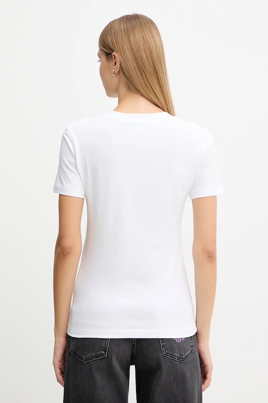 Îmbrăcăminte Versace Jeans Couture tricou 79HAHT01.CJ03T alb