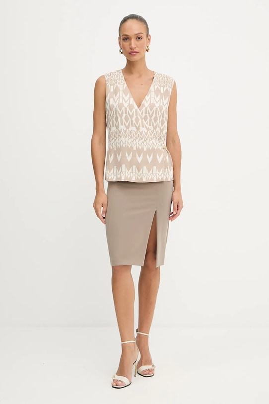 Blúzka Marciano Guess BRITNEY 5YGH09.7352A béžová AW25
