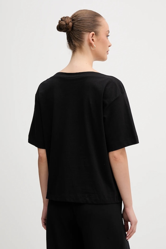 Îmbrăcăminte United Colors of Benetton tricou din bumbac 35P5D10AV negru