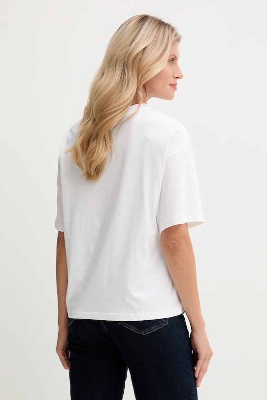 Îmbrăcăminte United Colors of Benetton tricou din bumbac 3MI5D10AY alb