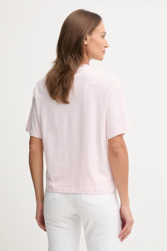 Odzież United Colors of Benetton t-shirt bawełniany 3MI5D10AY różowy