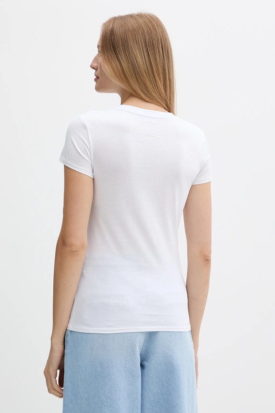 Odzież Armani Exchange t-shirt bawełniany XW001357.AF10356 biały