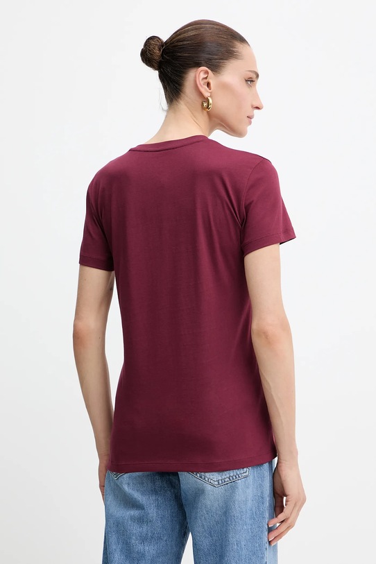 Одежда Хлопковая футболка Armani Exchange XW001358.AF10356 бордо