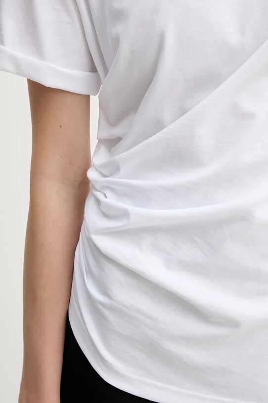 Βαμβακερό μπλουζάκι Victoria Beckham 1325JTS006496A