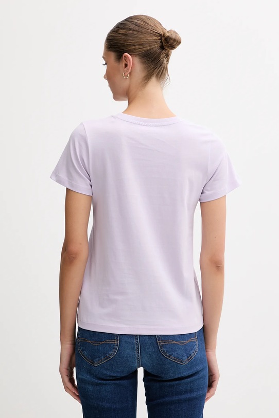 Îmbrăcăminte Pepe Jeans tricou din bumbac PL506113 violet