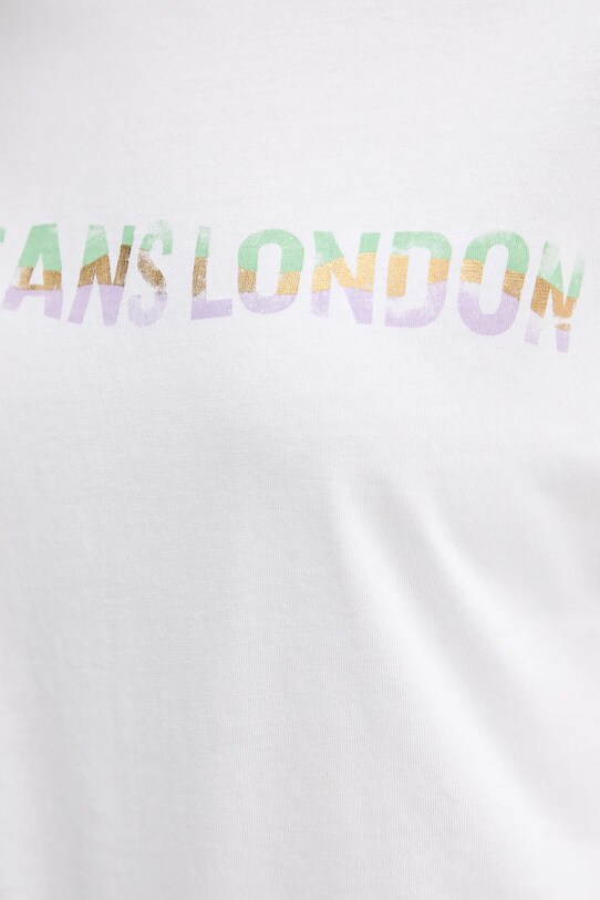 Pepe Jeans t-shirt bawełniany PL506121 biały