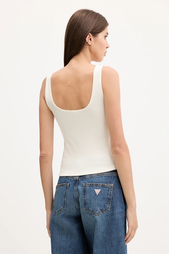 Одяг Топ Guess Jeans W5YP35.KA0H1 бежевий