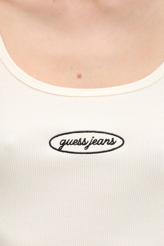 Топ Guess Jeans W5YP35.KA0H1 бежевий