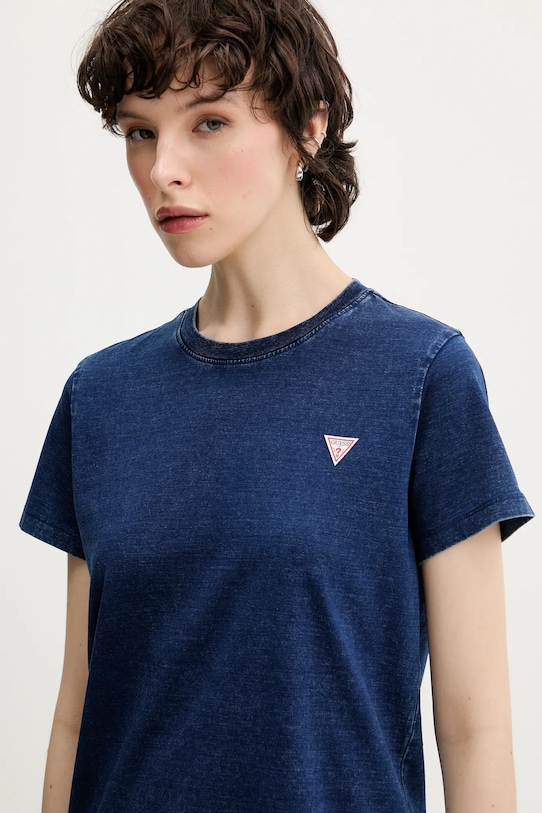 Guess Jeans t-shirt granatowy W5YI22.KCTL1