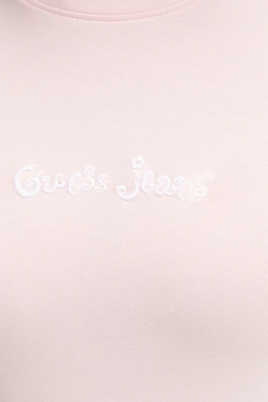 Kratka majica Guess Jeans W5YI24.J1314 roza
