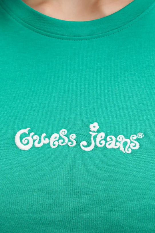Tričko Guess Jeans W5YI24.J1314 zelená