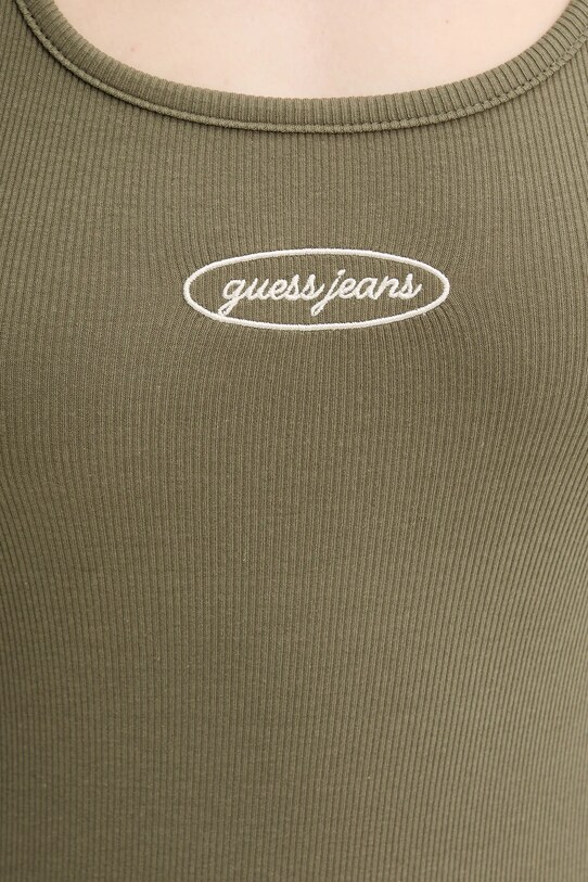 Guess Jeans rochie W5YK0I.KA0H1 verde