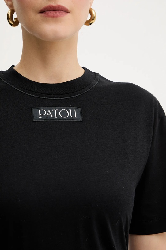 Patou t-shirt bawełniany JE1879999 czarny