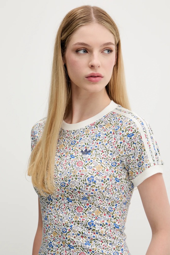 Тениска adidas Originals Liberty бял JW5199