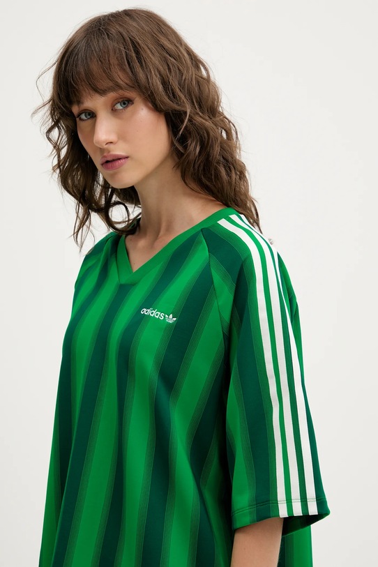 adidas Originals t-shirt Linear Tee zielony JW6022