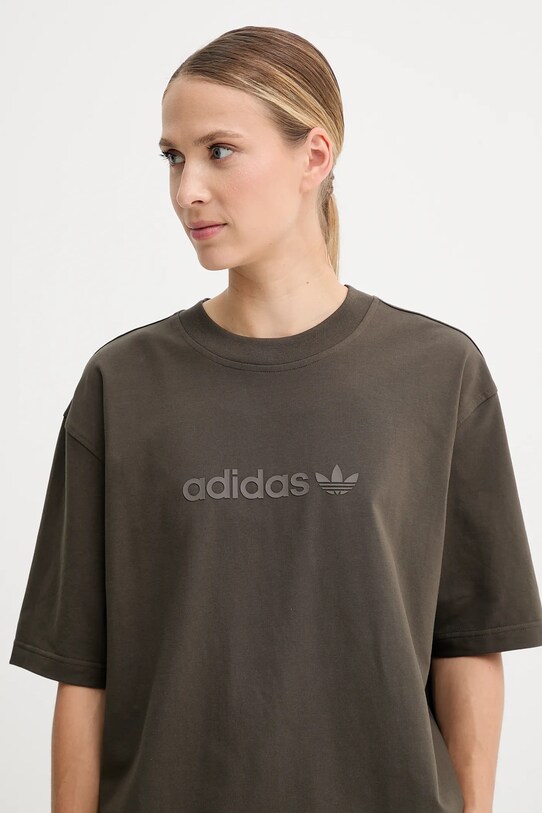 adidas Originals t-shirt Essentials zielony JX5535