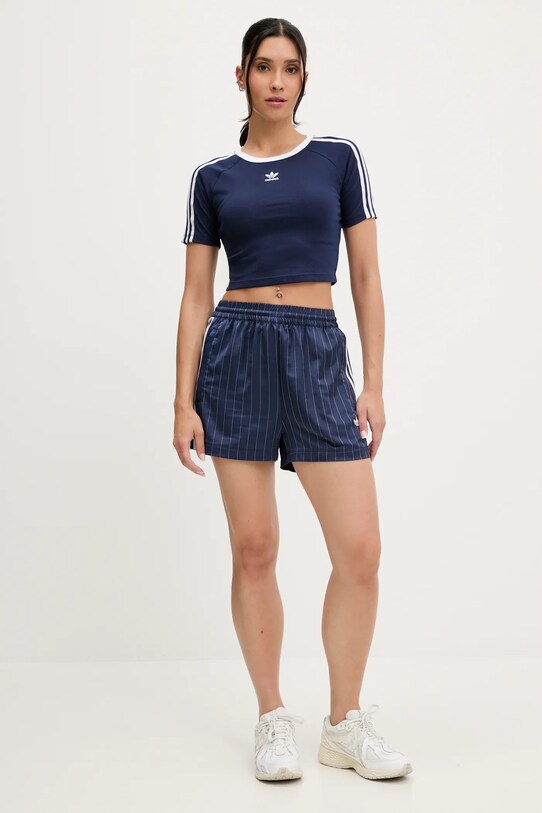 adidas Originals t-shirt 3-Stripes JY4859 granatowy AW25