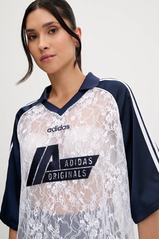 adidas Originals polo Jersey biały KD2275