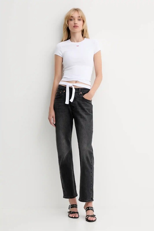 Diesel tricou T-BUNNY-TAIL A19337.0EJAI alb AW25