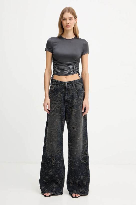 Diesel t-shirt T-REY A19392.0JLBU szary AW25