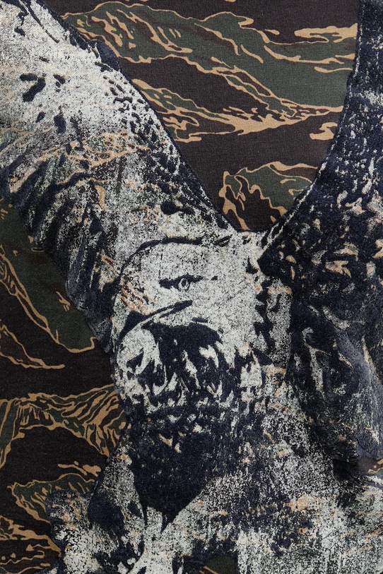 Diesel tricou din bumbac T-UNCUTIE-LONG-R1 A19551.0DLBM gri