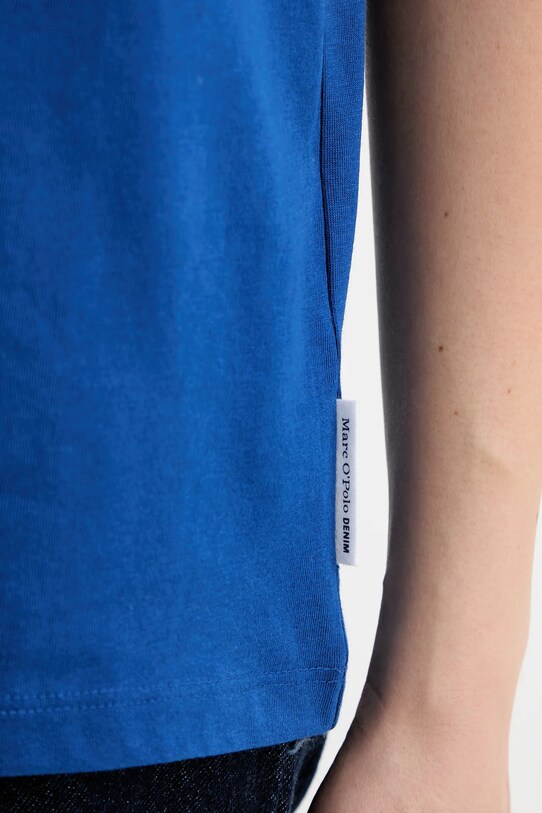 Marc O'Polo t-shirt bawełniany 5000006452 niebieski