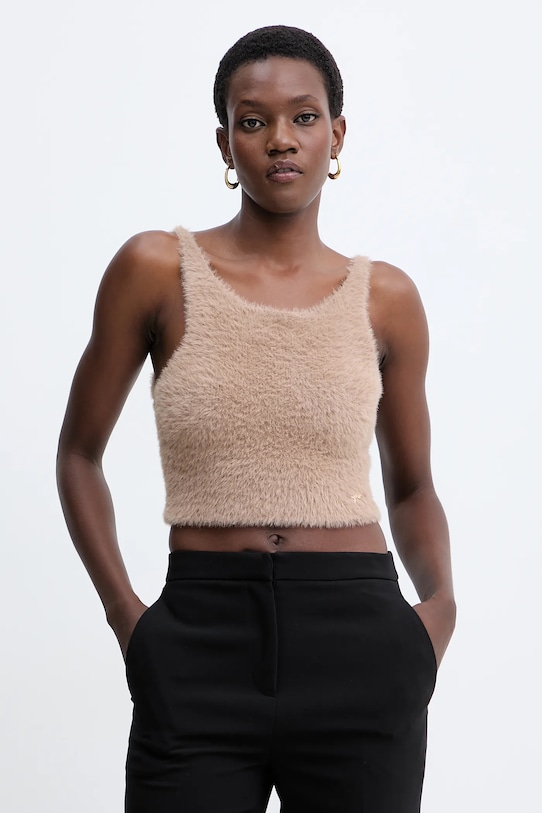 Топ Guess HAILEY slim бежевий O5BR01.Z1282