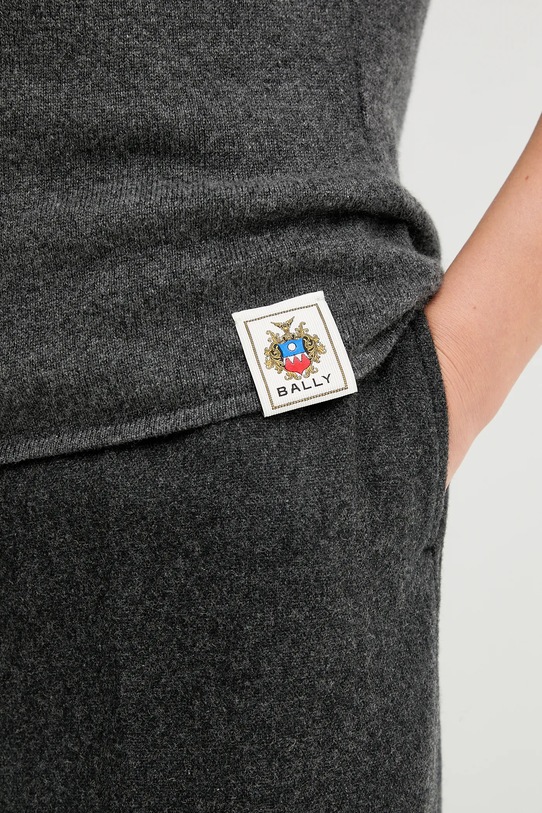 Bally t-shirt kaszmirowy WKN07A szary