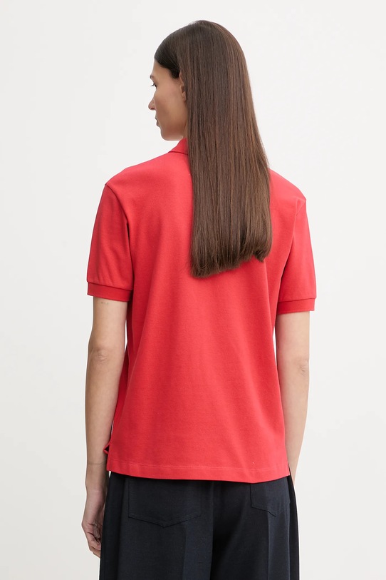 Odzież Bally polo bawełniane WJE04R czerwony