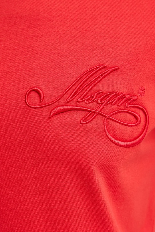 MSGM tricou din bumbac 3941MDM81.257798 rosu
