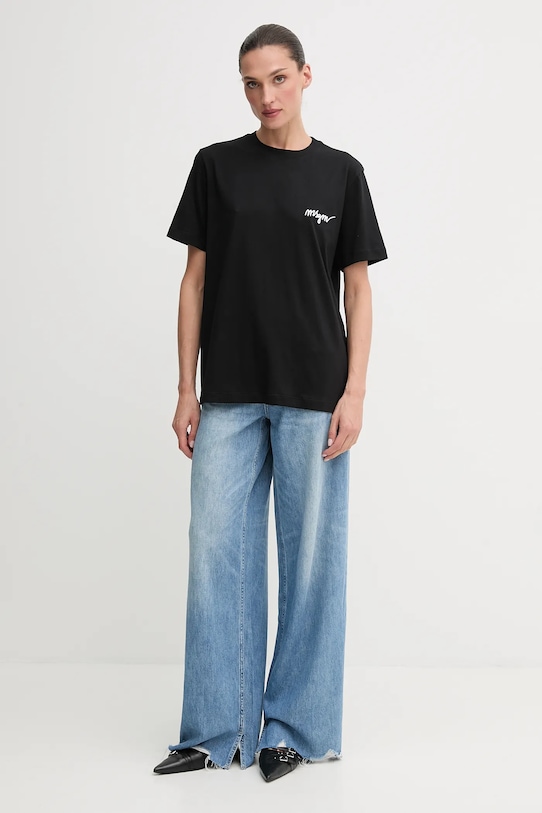 MSGM tricou din bumbac 2000MDM540.200002 negru AA00