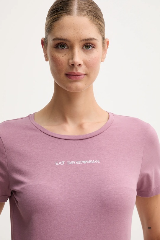 EA7 Emporio Armani t-shirt różowy AF12115.7W000798