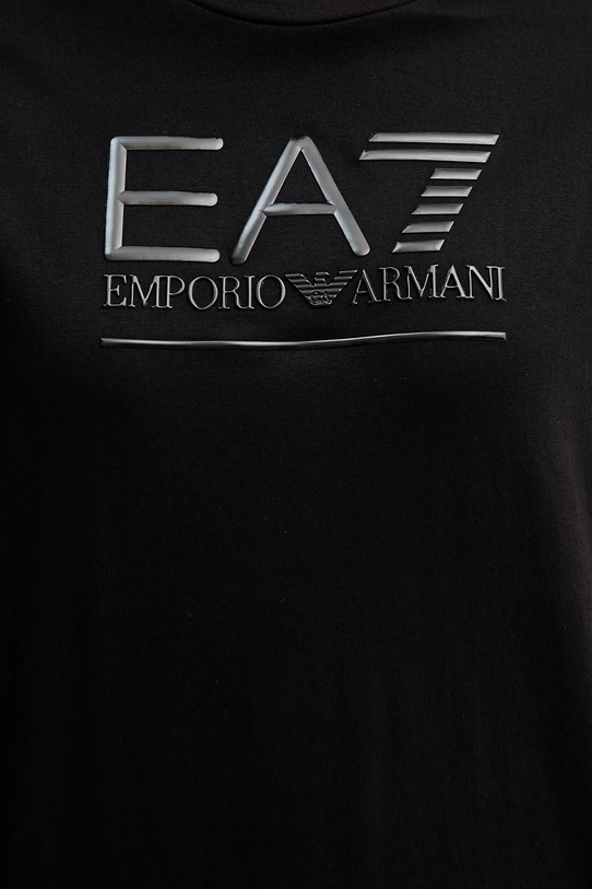 EA7 Emporio Armani t-shirt bawełniany AF12503.7W000414 czarny