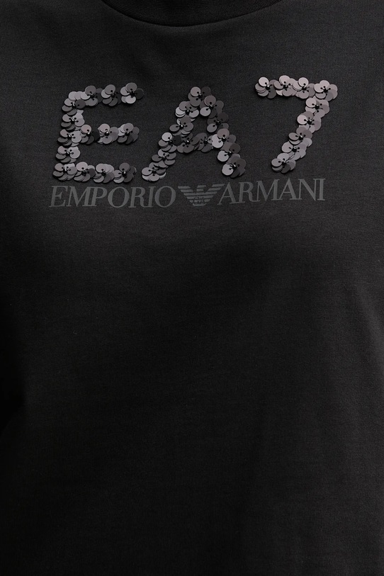 EA7 Emporio Armani t-shirt bawełniany AF12957.7W000540 czarny