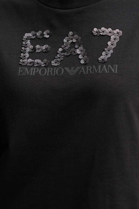 EA7 Emporio Armani t-shirt bawełniany AF12957.7W000540 czarny
