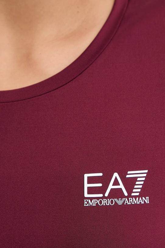 EA7 Emporio Armani tricou AF18476.7W000795 burgundia