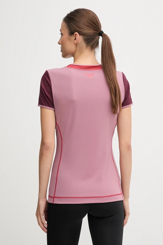 Odzież EA7 Emporio Armani t-shirt treningowy AF19155.7W000557 różowy