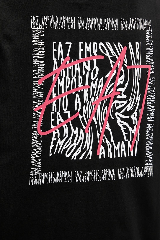 EA7 Emporio Armani t-shirt bawełniany AF12957.7W000726 czarny