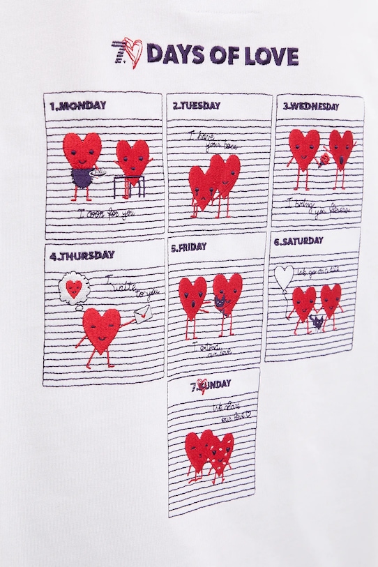 EA7 Emporio Armani t-shirt bawełniany AF12957.7X000036 biały