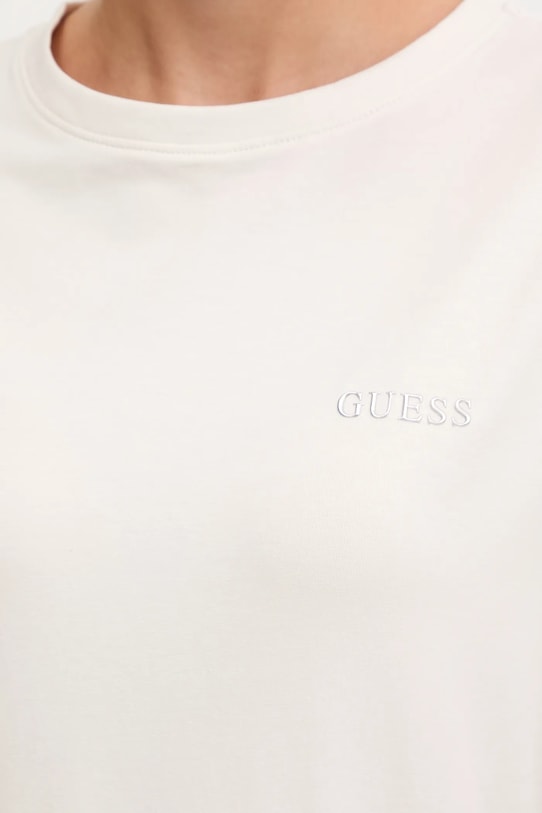 Guess t-shirt NEW COLETTE V5BI00.J1314 beżowy
