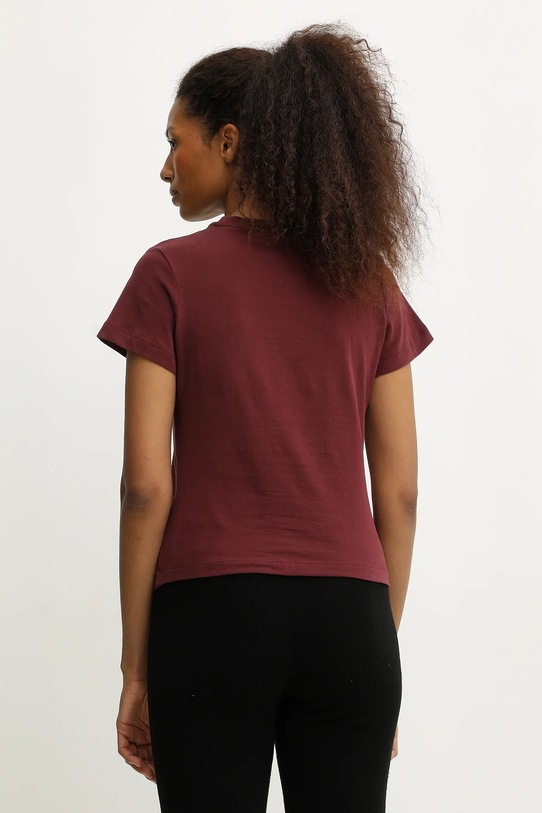 Odzież Guess t-shirt CELIA V5BI02.KCBF1 bordowy