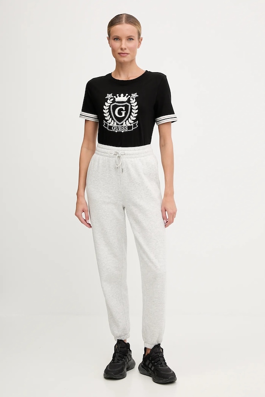 Guess tricou MURIEL V5BI08.J1314 negru AW25